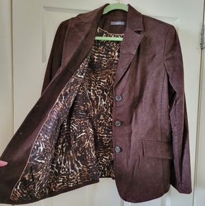 Vintage Liz Claiborne Size 14 Button Down Suede Blazer